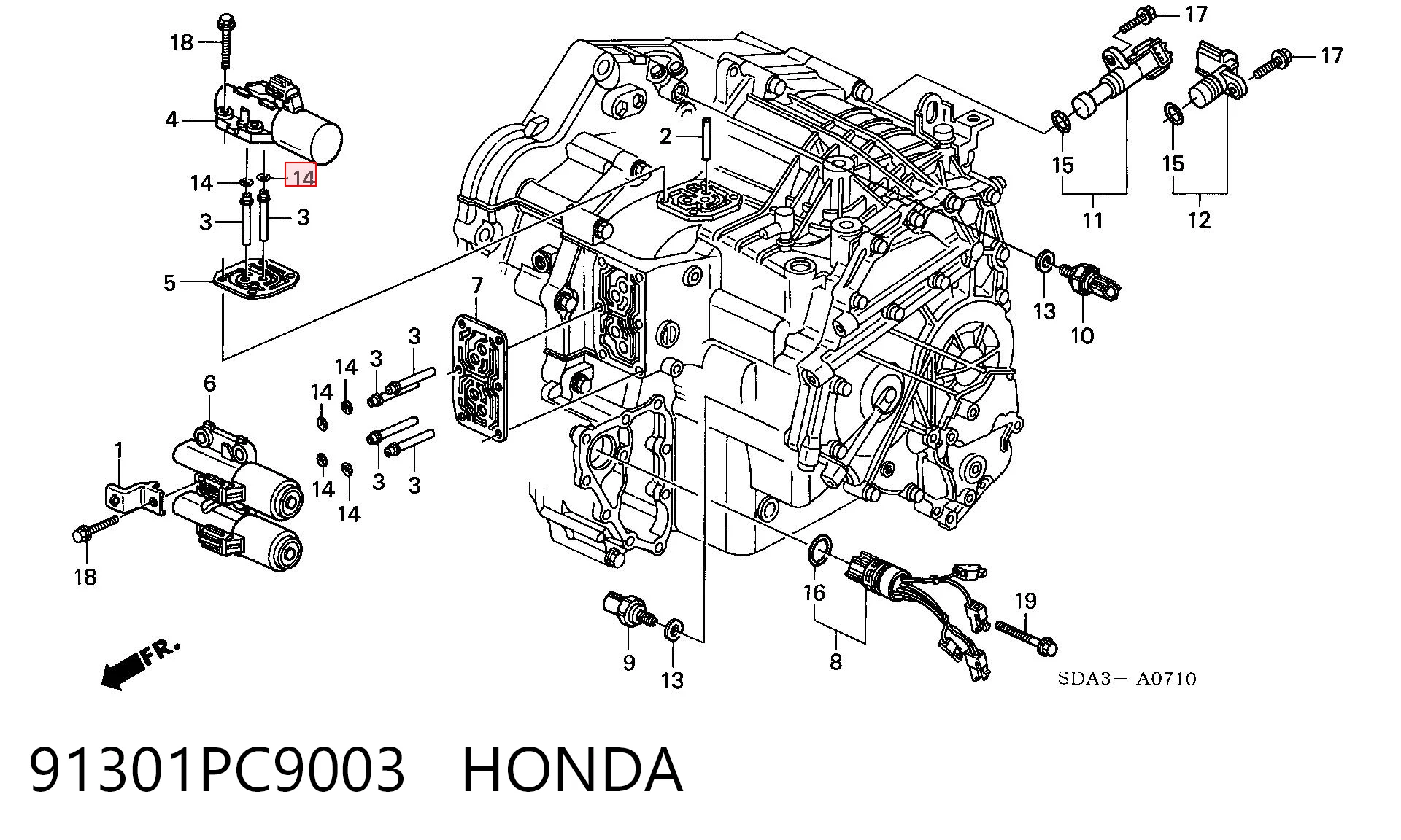 91301PC9003 Honda 