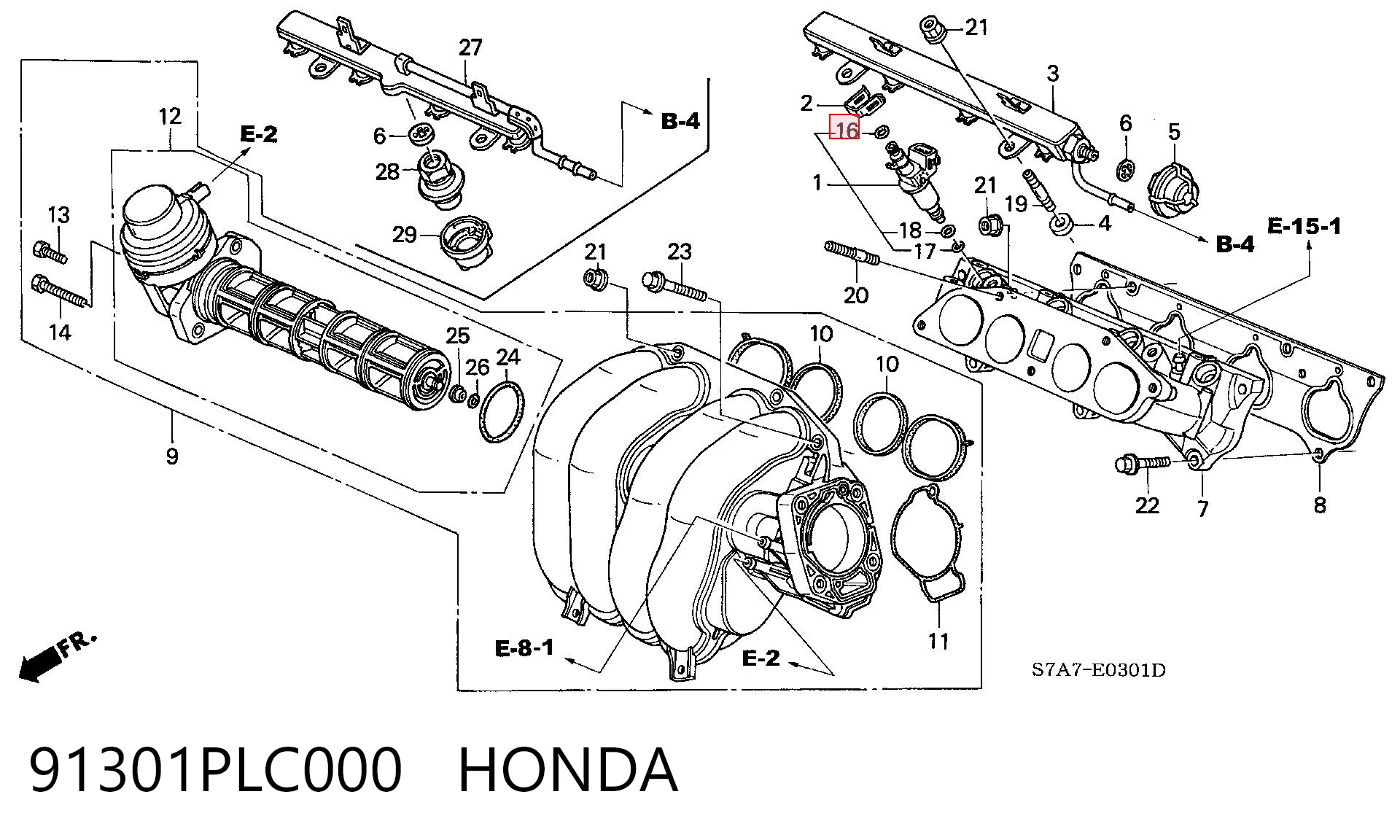 Купити 7701063219 Renault (RVI) Кільце форсунки