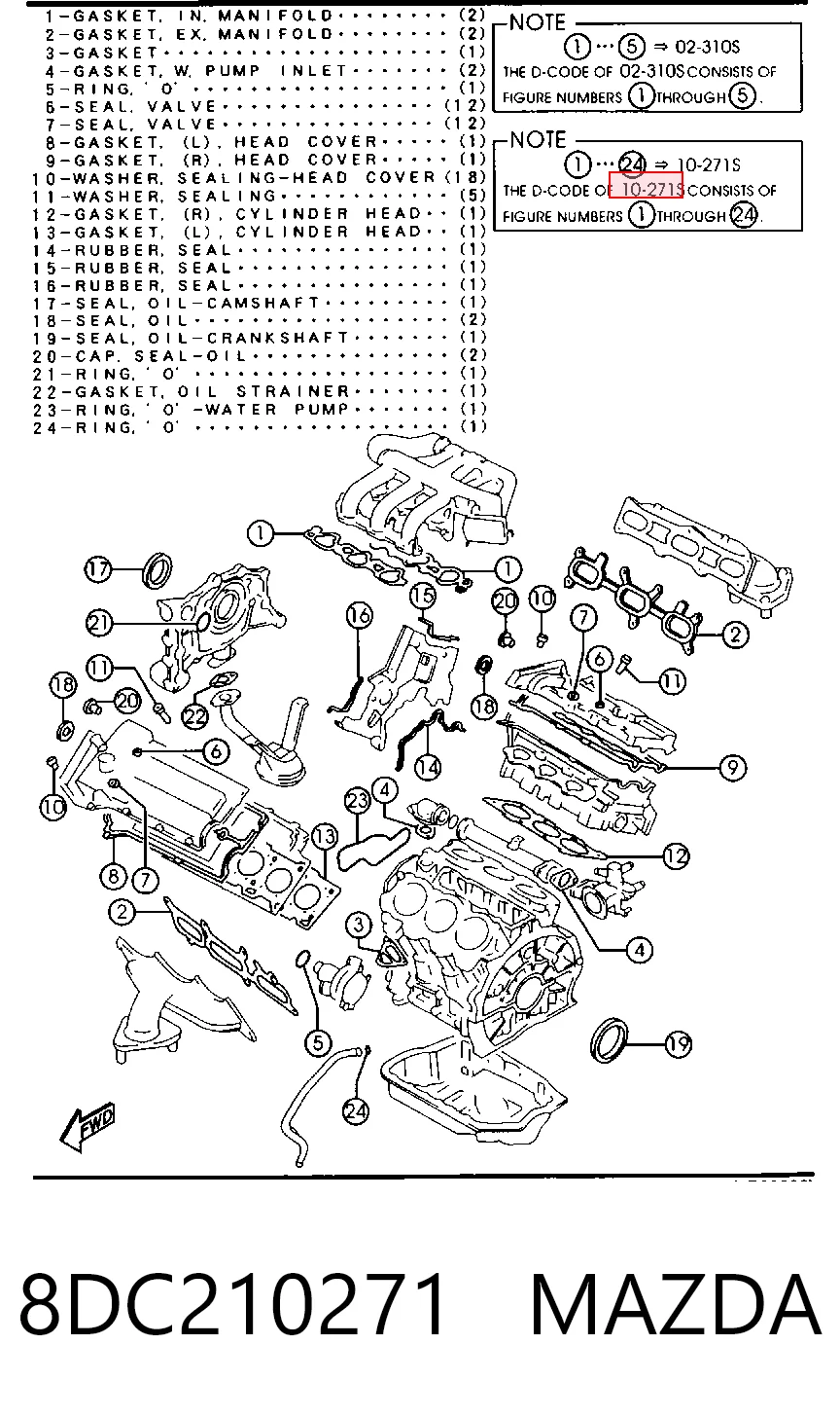 8DC210271 Mazda