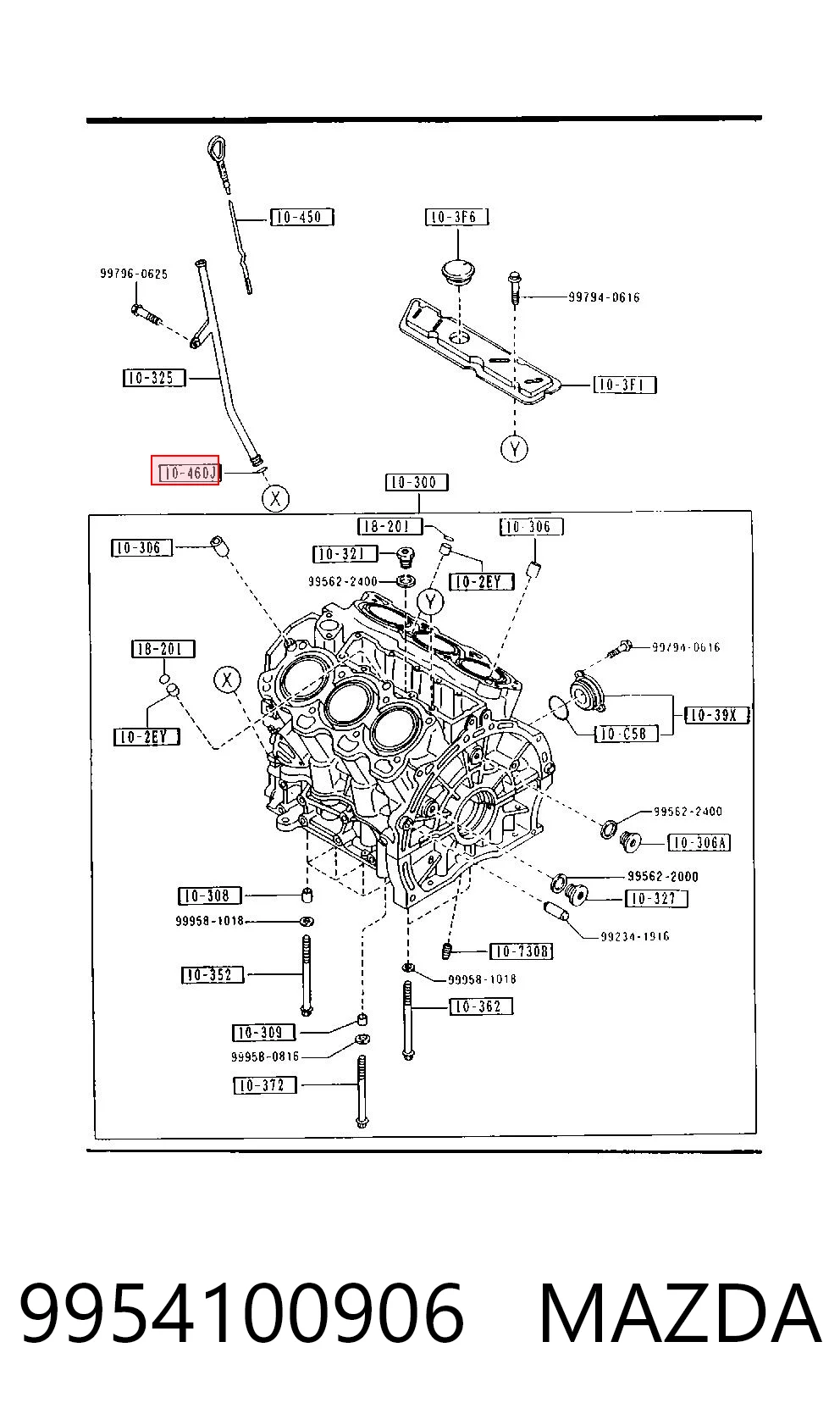 9954100906 Mazda 