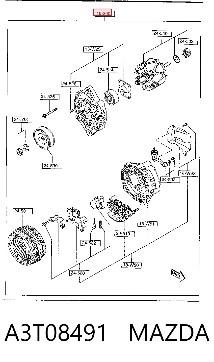 986042921 Bosch Авто генератор