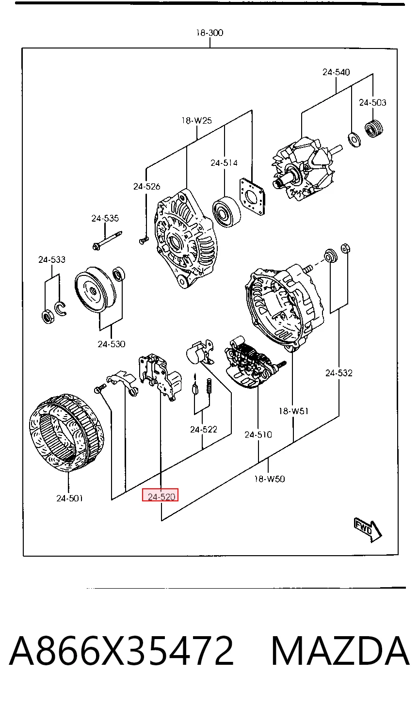 Реле зарядки генератора Magneti Marelli AMP0472 ціна, від 15.97 USD