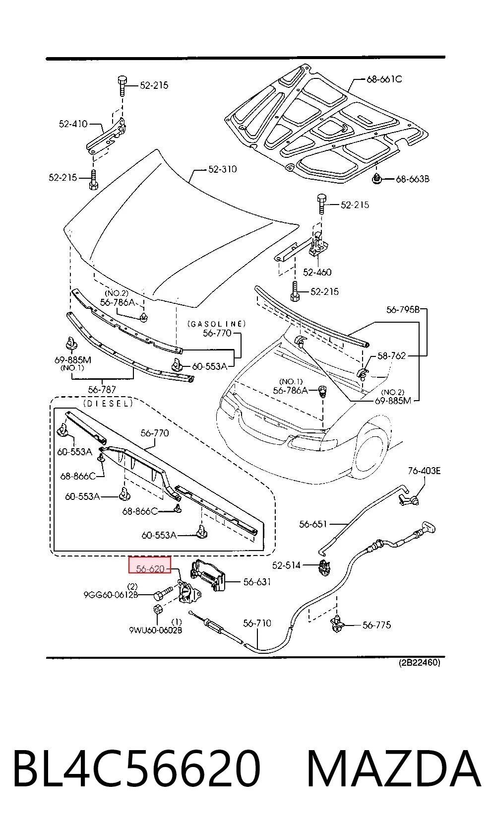 BL4C56620 Mazda