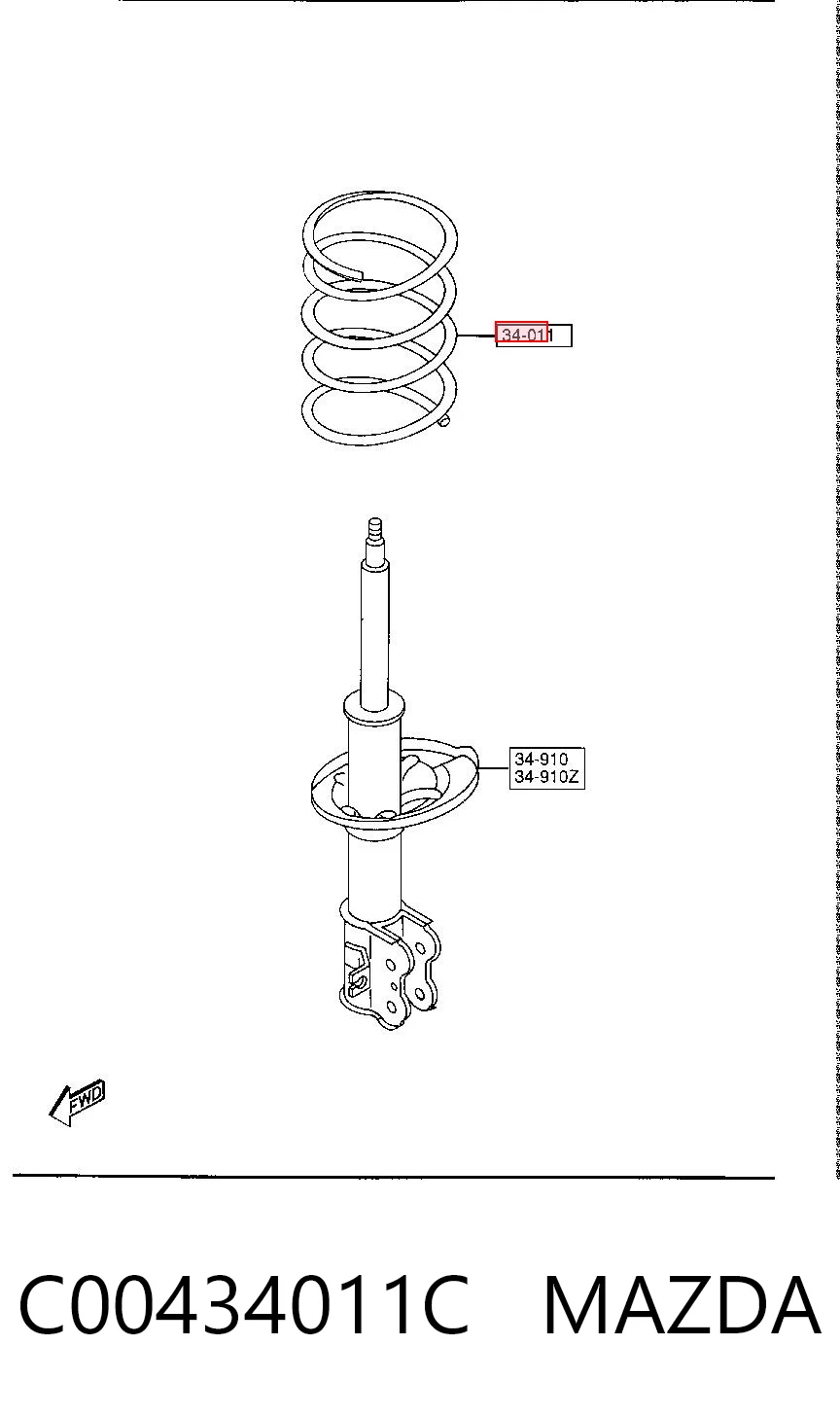 CS1680F Sato Tech Пружина амортизатора передняя