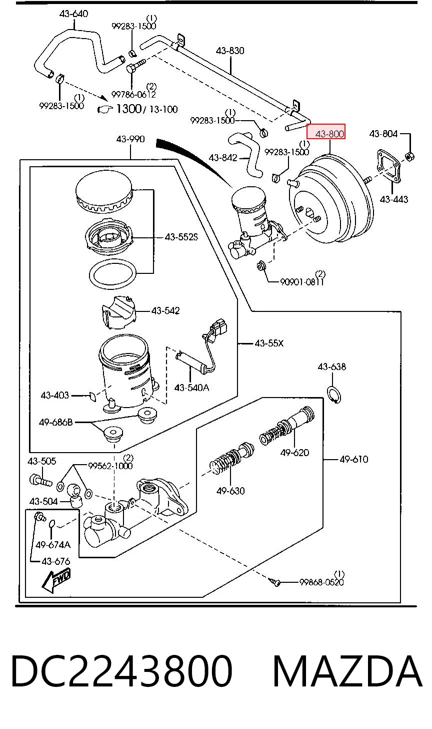 DC2243800 Mazda