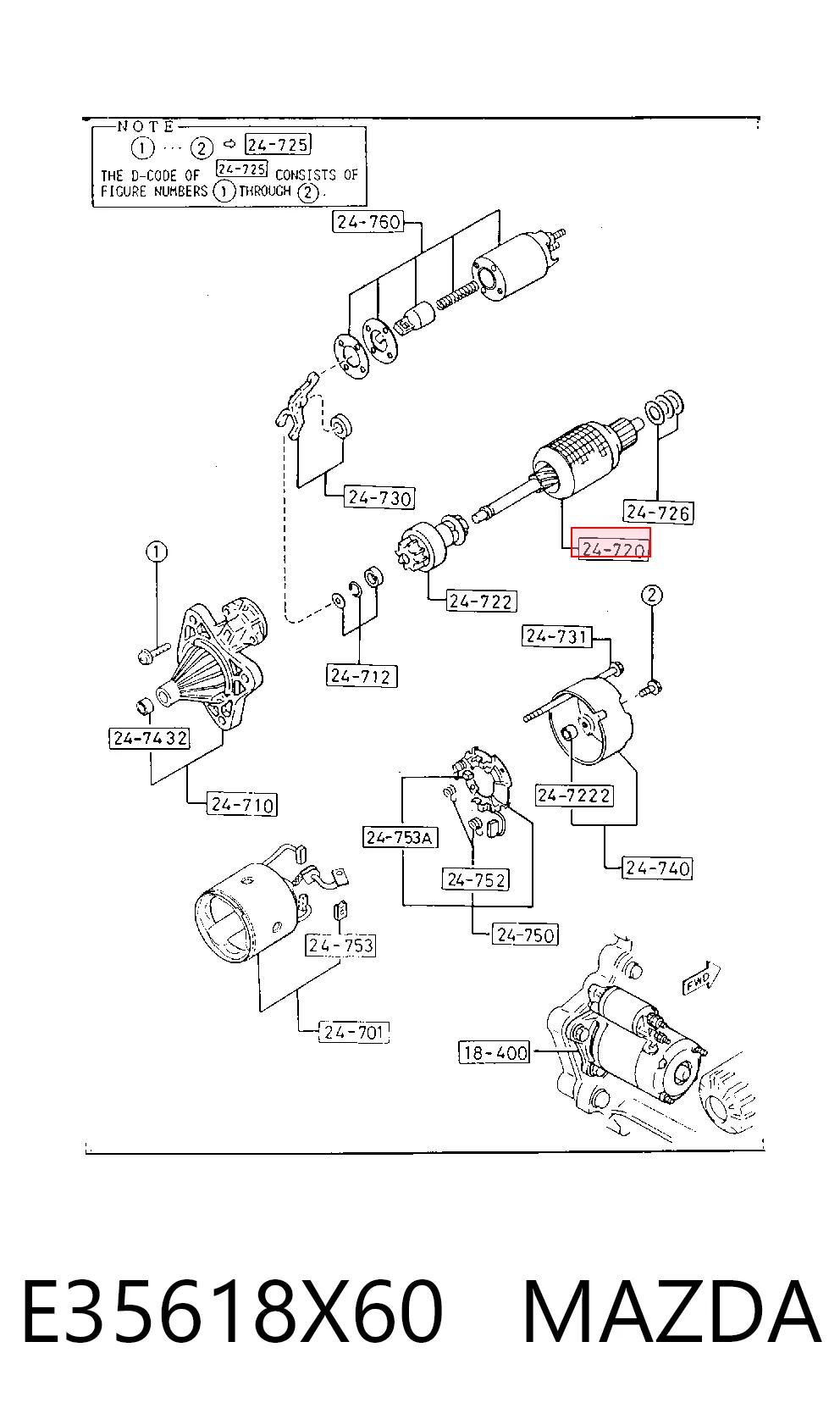 134736 REMA-PARTS Якір (ротор) стартера