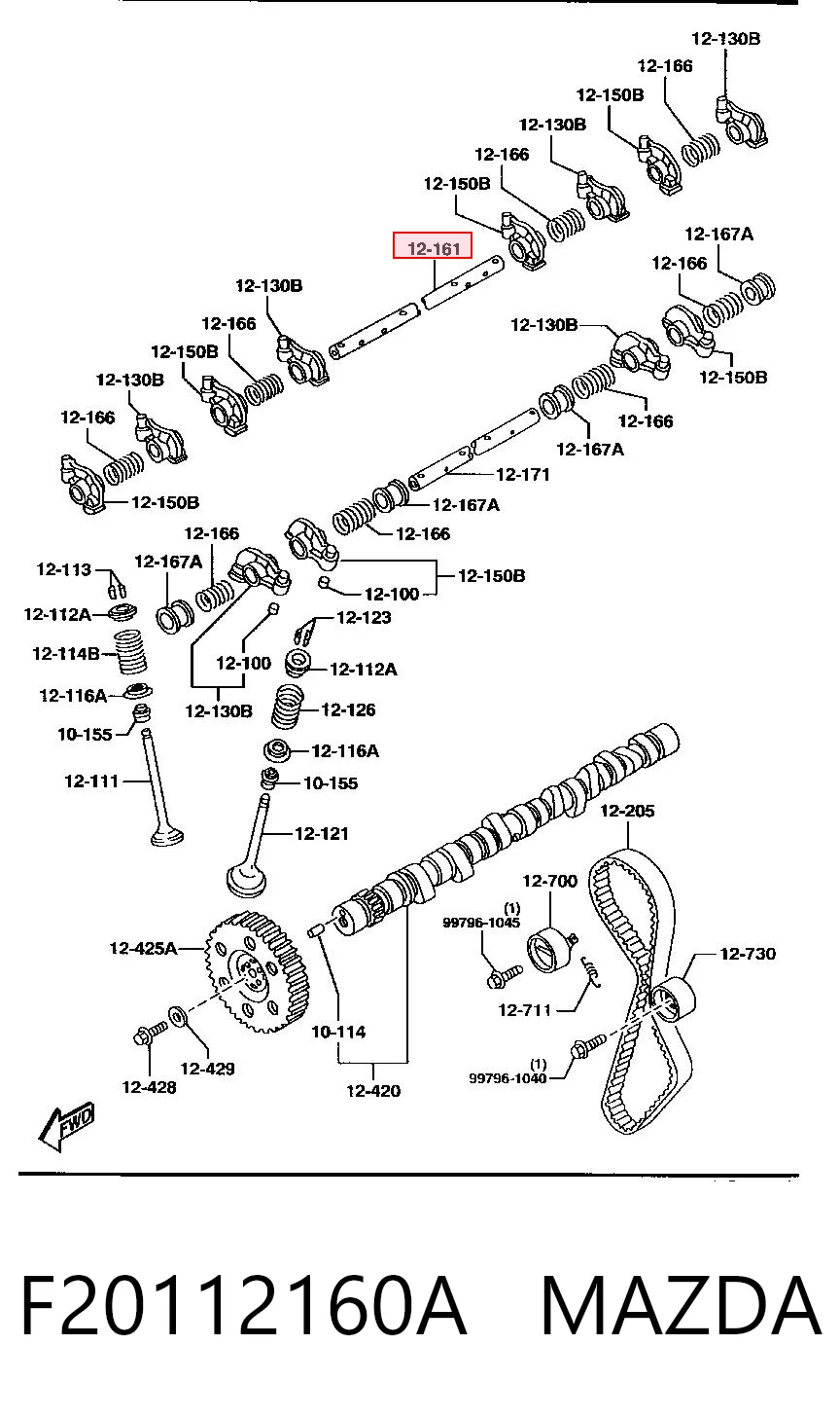F20112160A Mazda