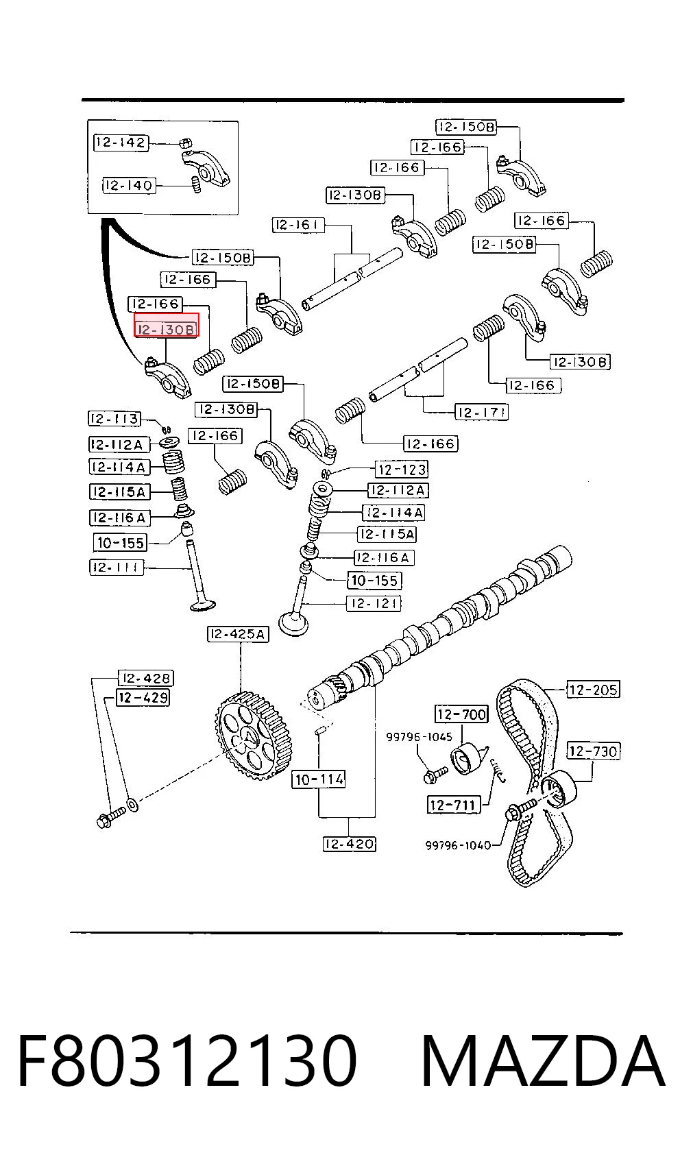 F80312130 Mazda