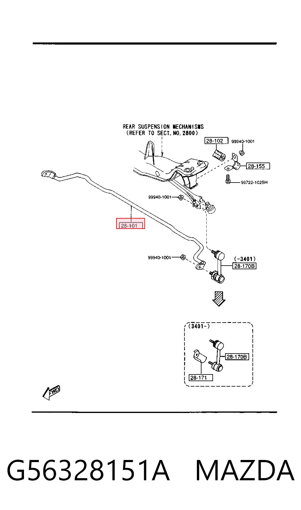G56328151A Mazda