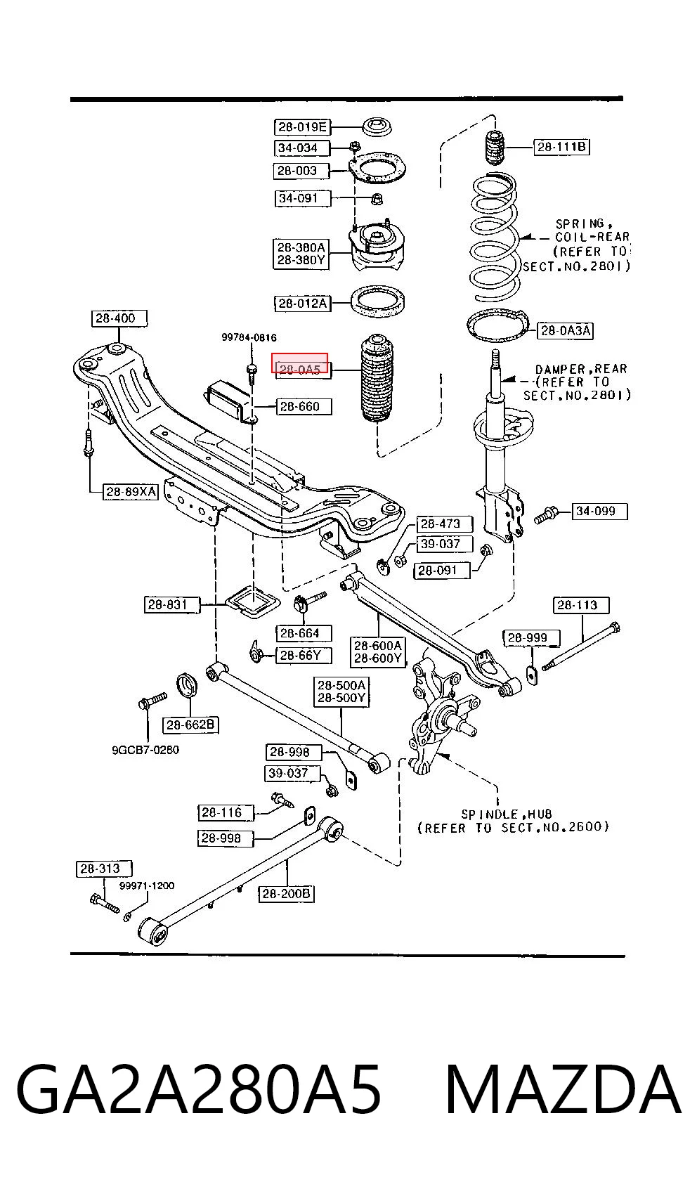 Купити NMS4202 NIPPON MOTORS Пильник заднього амортизатора