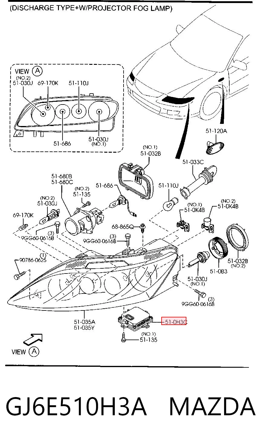 Блок розпалювання, ксенон LRB020 Magneti Marelli