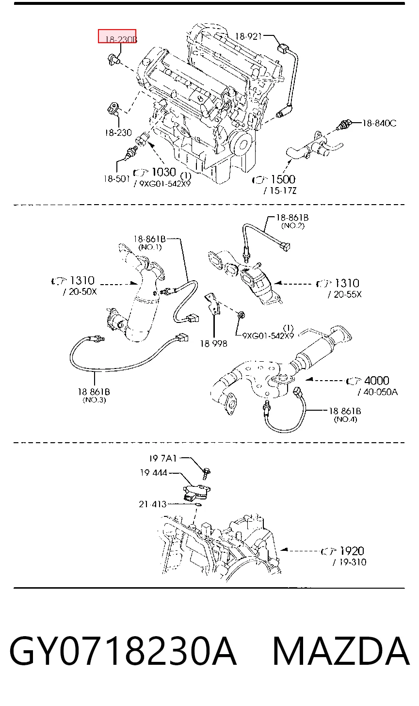 Купити Датчик распредвалу Ford Mondeo II BFP