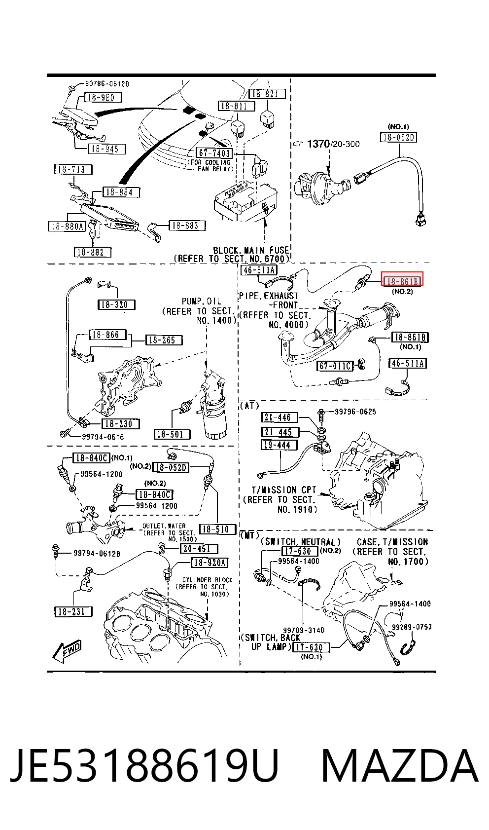 Купити 46419222 Ferrari Лямбдазонд, датчик кисню до каталізатора