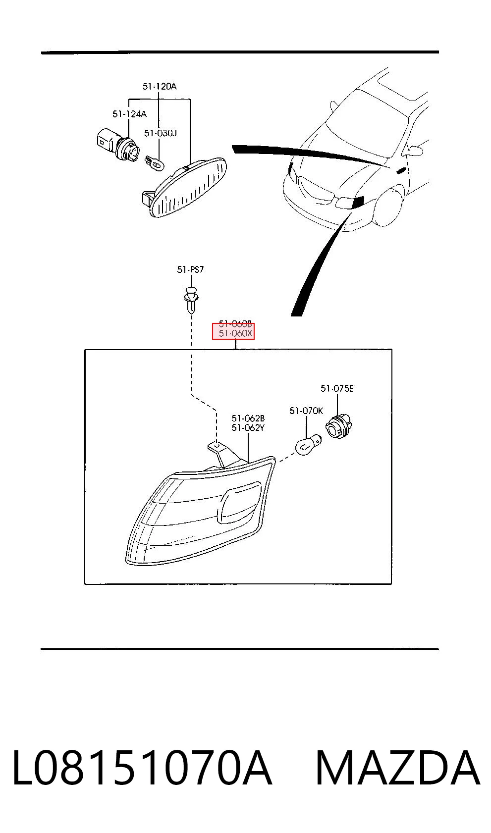 L08151070A Mazda