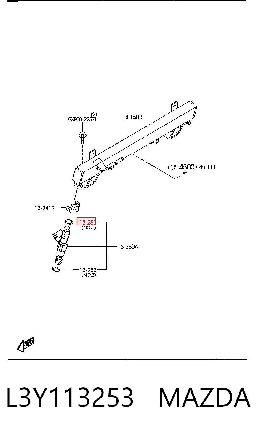 Кільце форсунки 7701063219 Renault (RVI)