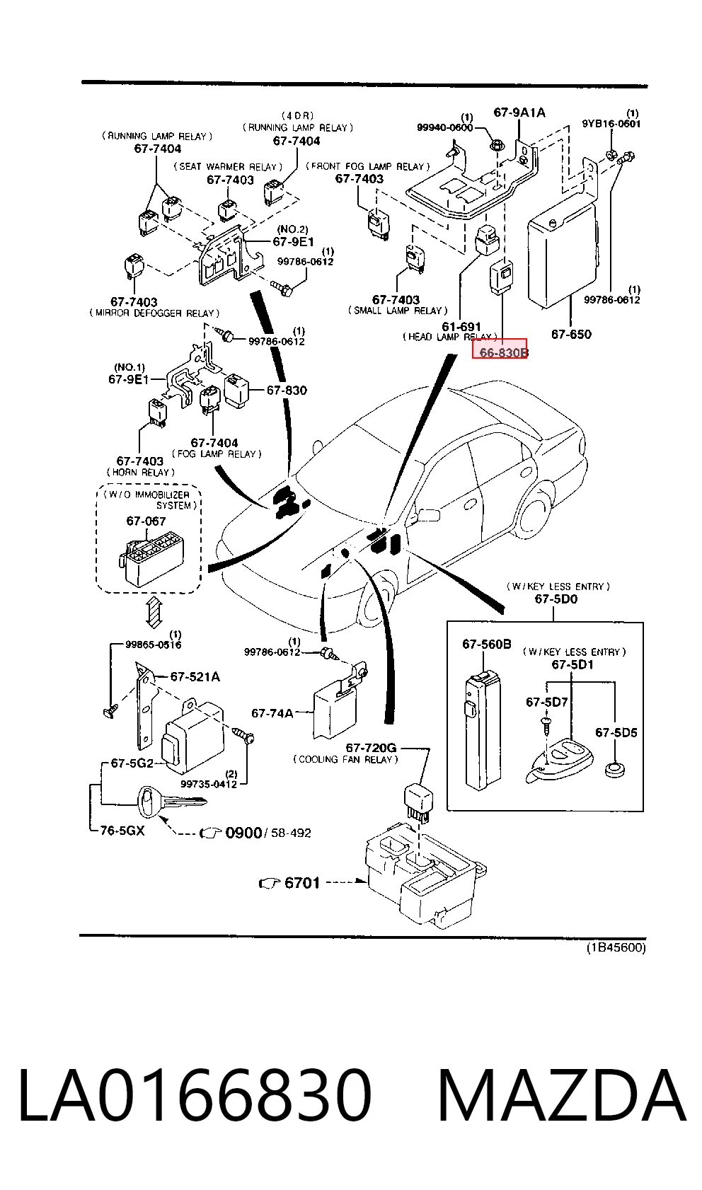  Hyundai/Kia 0HE0166830 ціна, від 13.81 USD