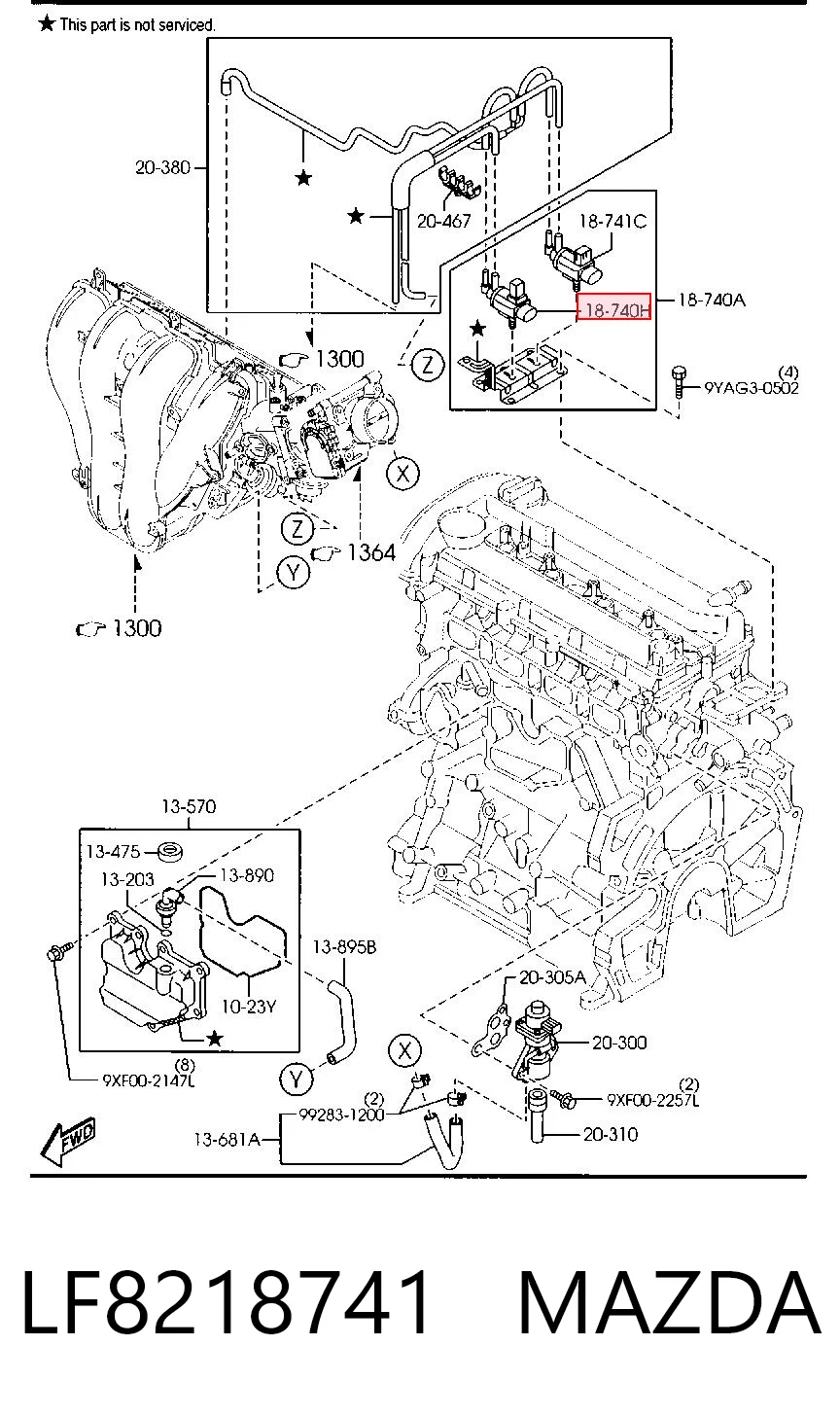 Клапан соленоїд регулювання заслонки EGR JPN 75E3090JPN ціна, від 13.19 USD