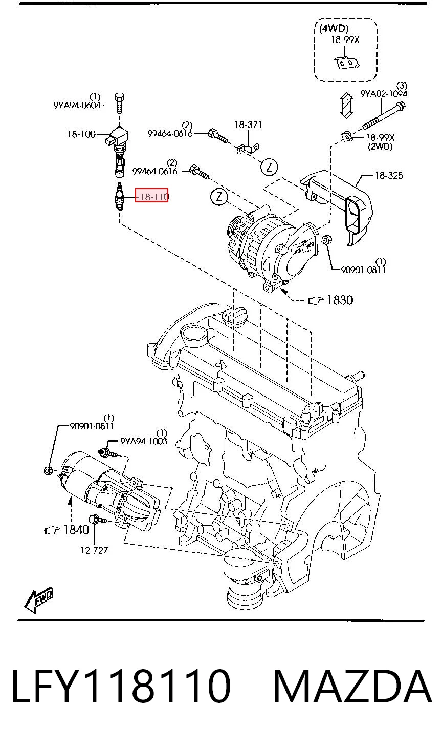 LFY118110 Mazda