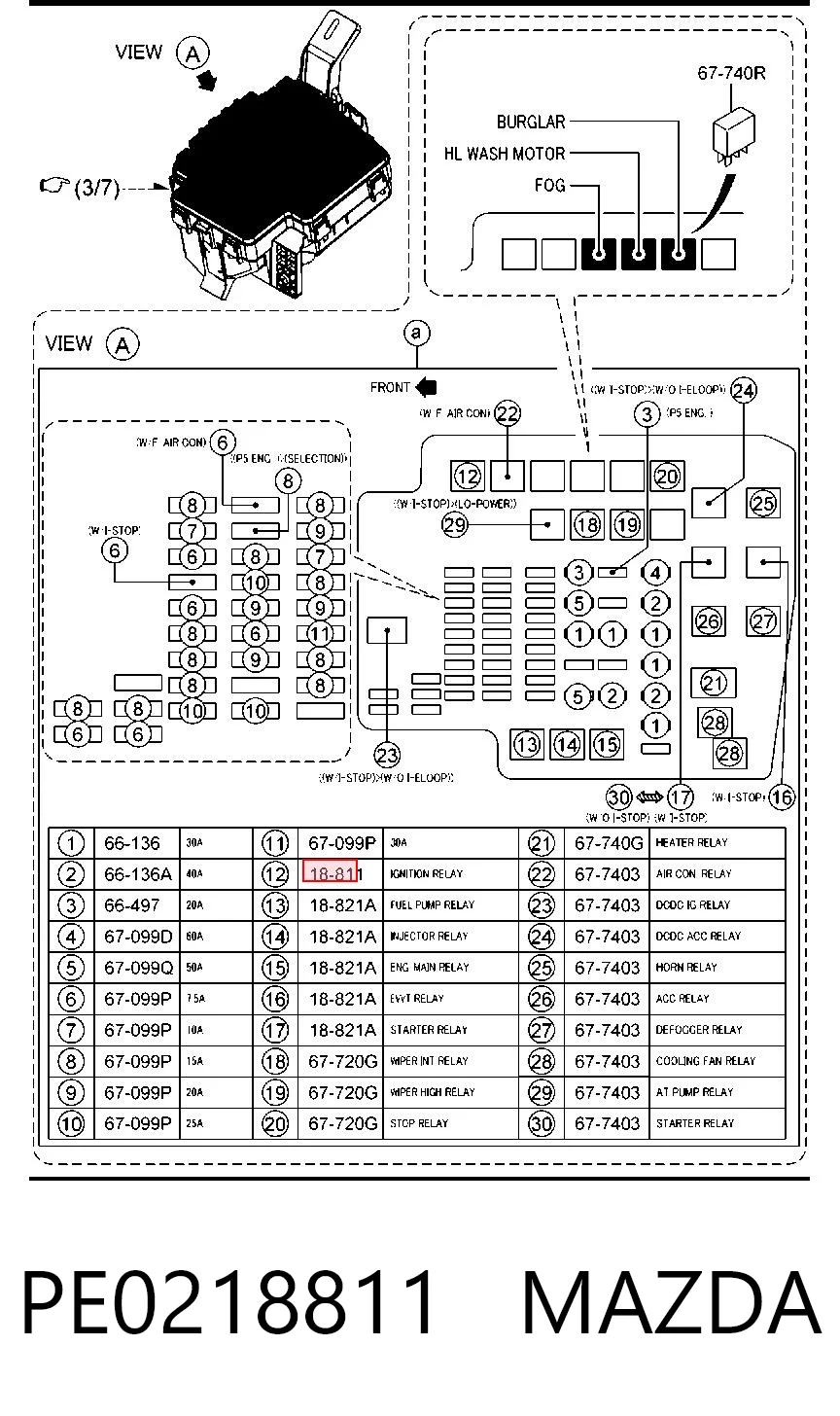 PE0218811 Mazda 