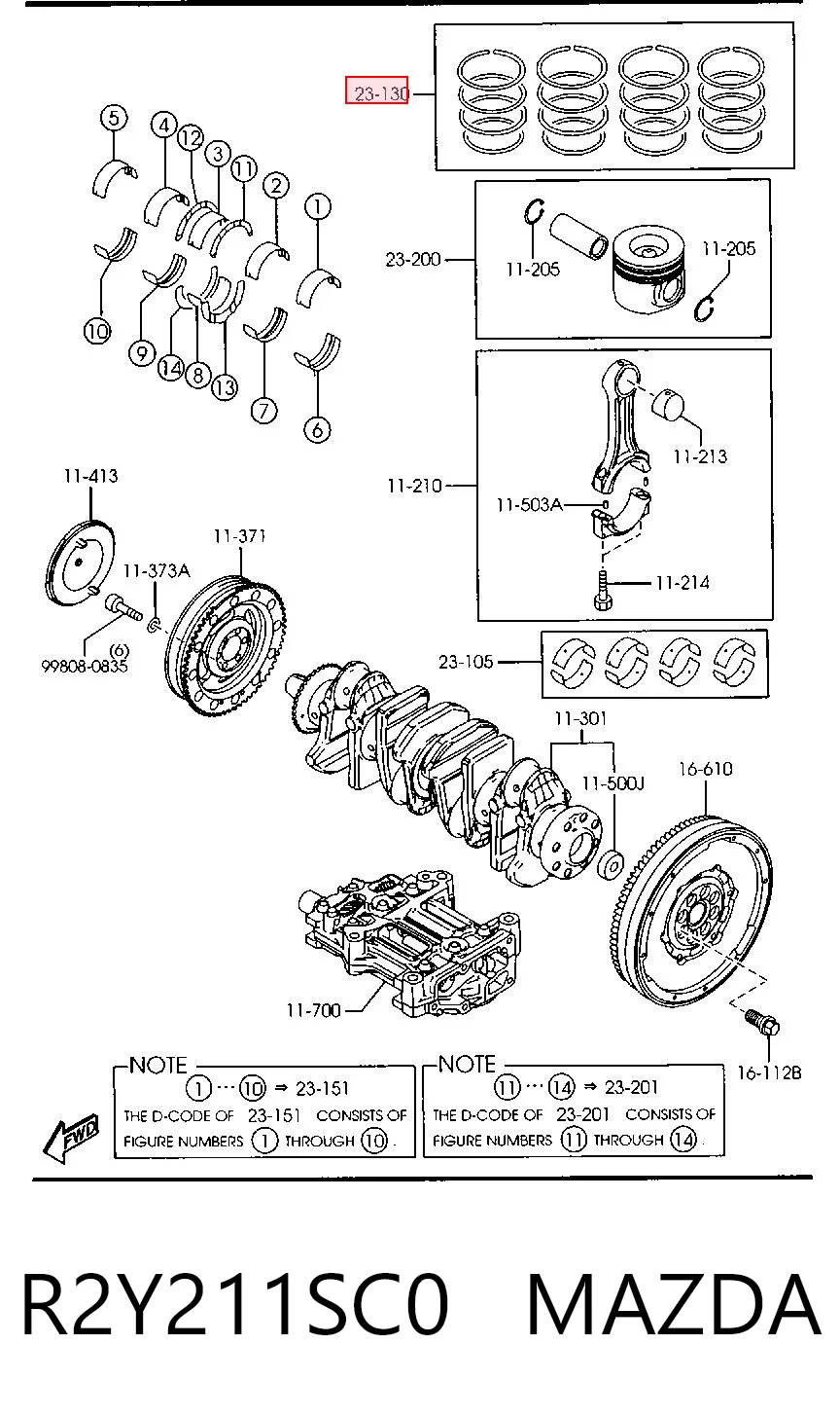 R2Y211SC0 Mazda