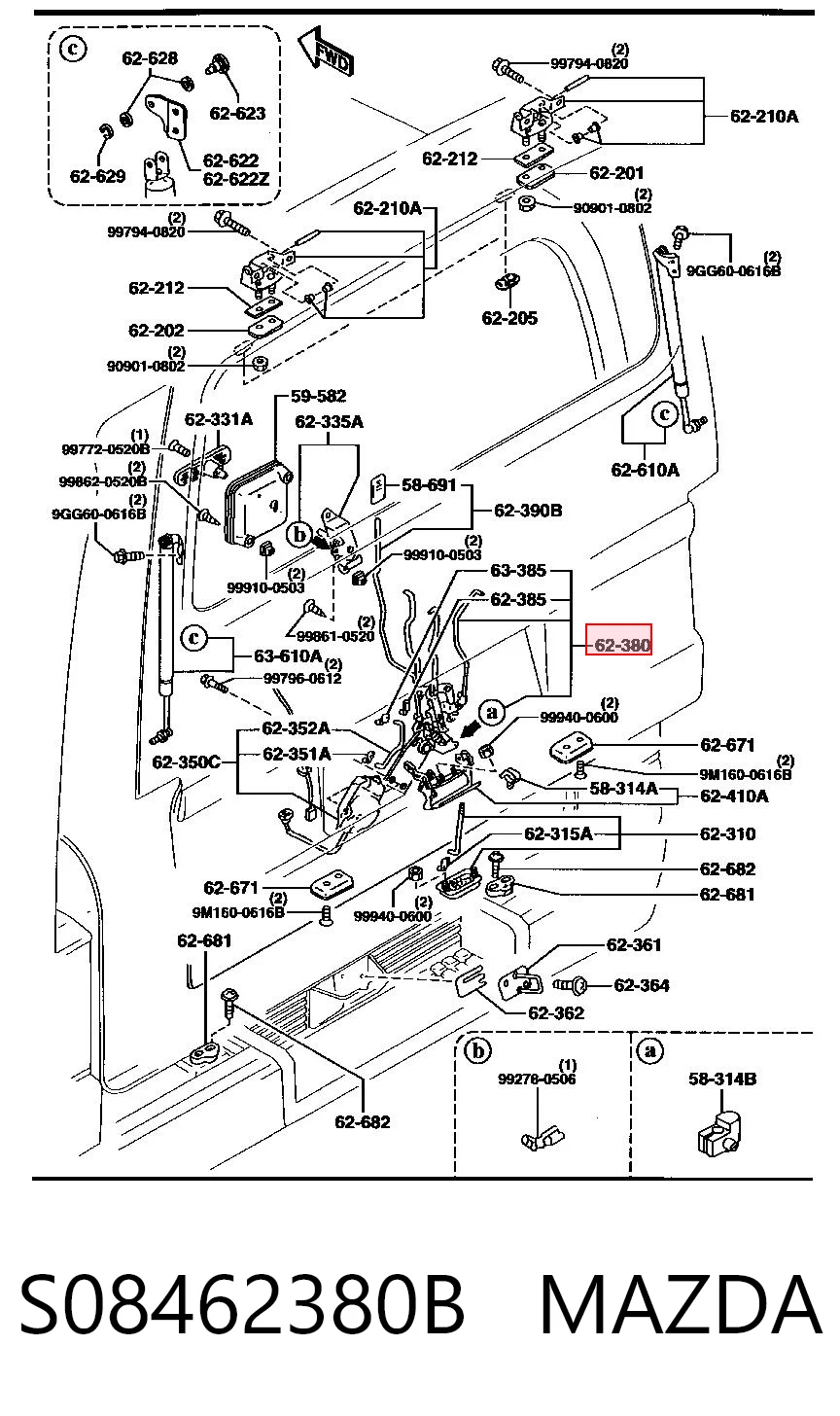 S08462380B Mazda