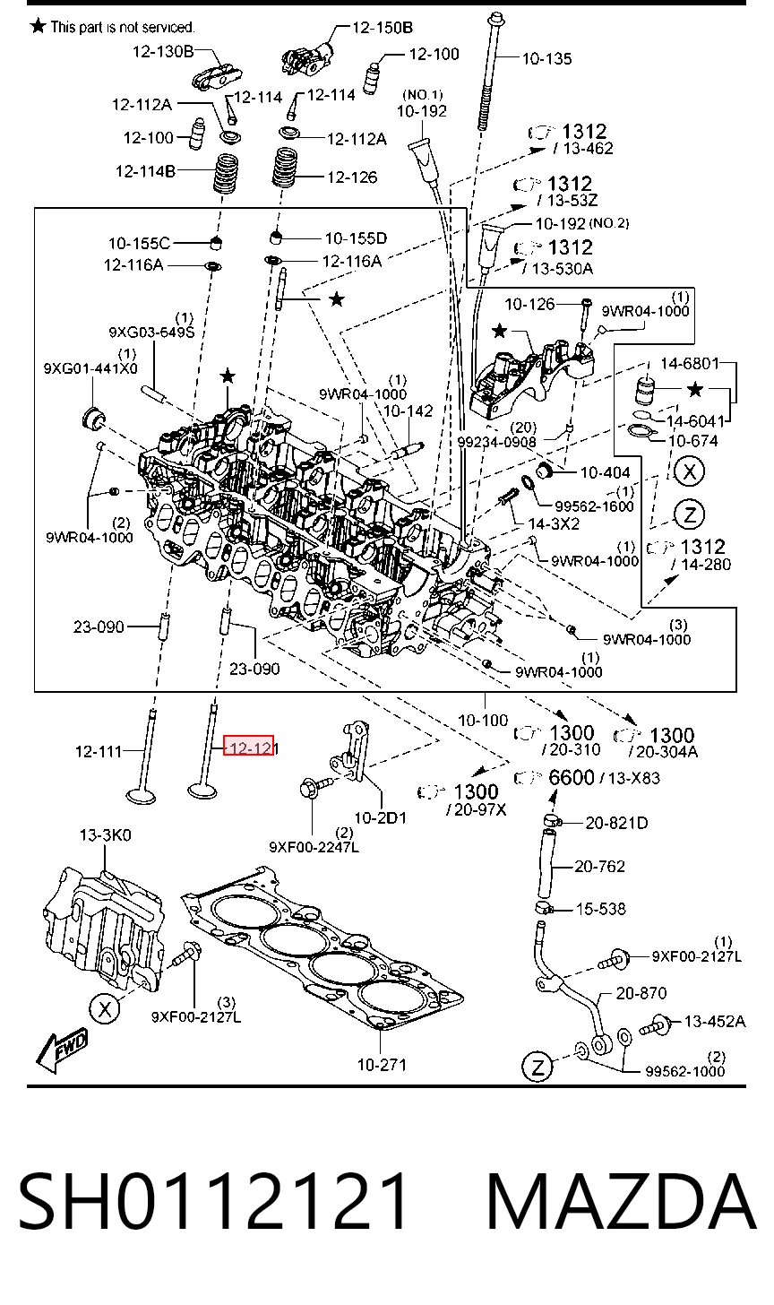 Вихлопний клапан Freccia SH0112121A ціна, від 10.36 USD