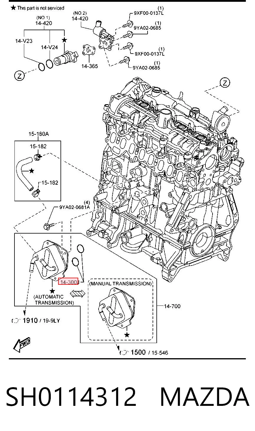 6000605224 Fiat/Alfa/Lancia Прокладка радіатора масляного
