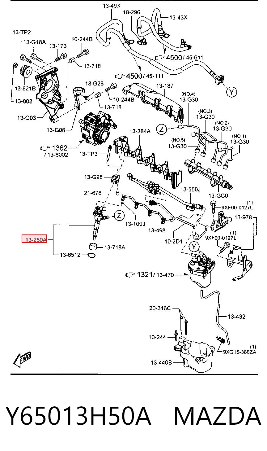 Форсунка паливна Hmpx HMPAV6Q9F593KIT ціна, від 140.61 USD