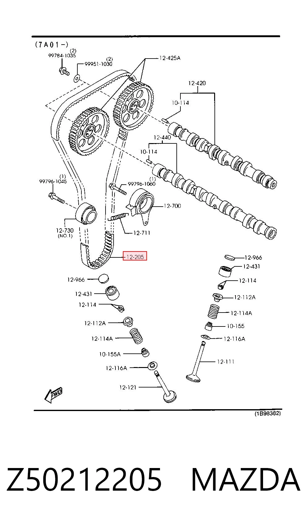 ГРМ ремінь NIPPON MOTORS TB41006