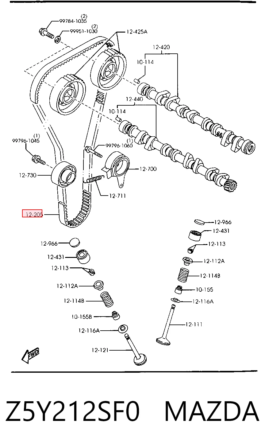 Ремінь ГРМ TB41006 NIPPON MOTORS