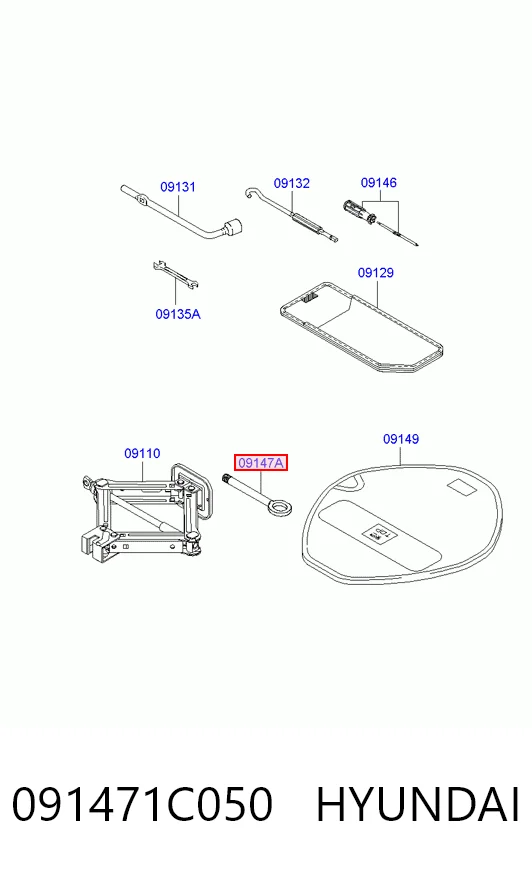 Гак буксирувальний Hyundai Sonata VI седан (YF) (2009 - 2015) ціна, від 19.45 USD