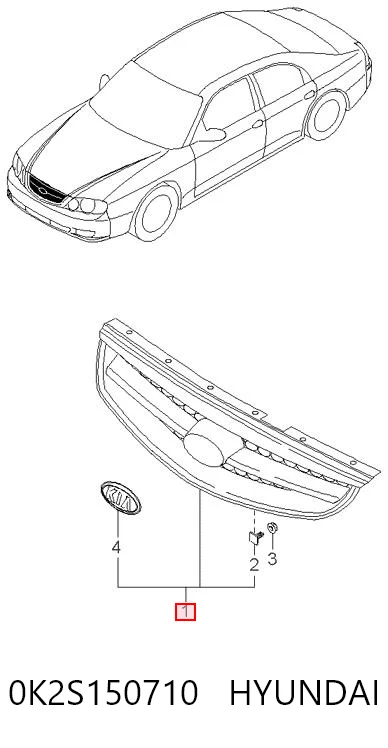 0K2S150710 Hyundai/Kia