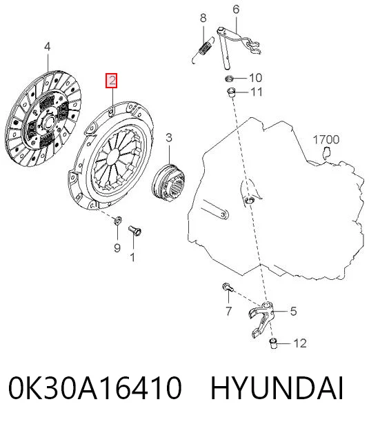 Корзина диска зчеплення Polcar VA826358