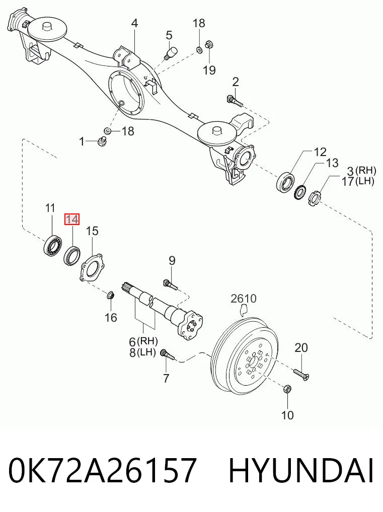 Підшипник маточини задньої Ford 4637785 ціна, від 10.43 USD