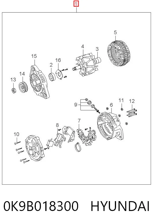 Генератор автомобільний VALEO AB190150