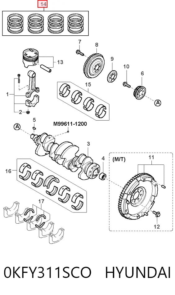 0KFY311SCO Hyundai/Kia