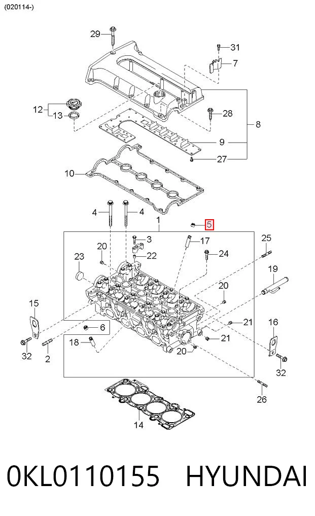 Купити 3396803 Ford Сальник клапана (маслознімний), впускного