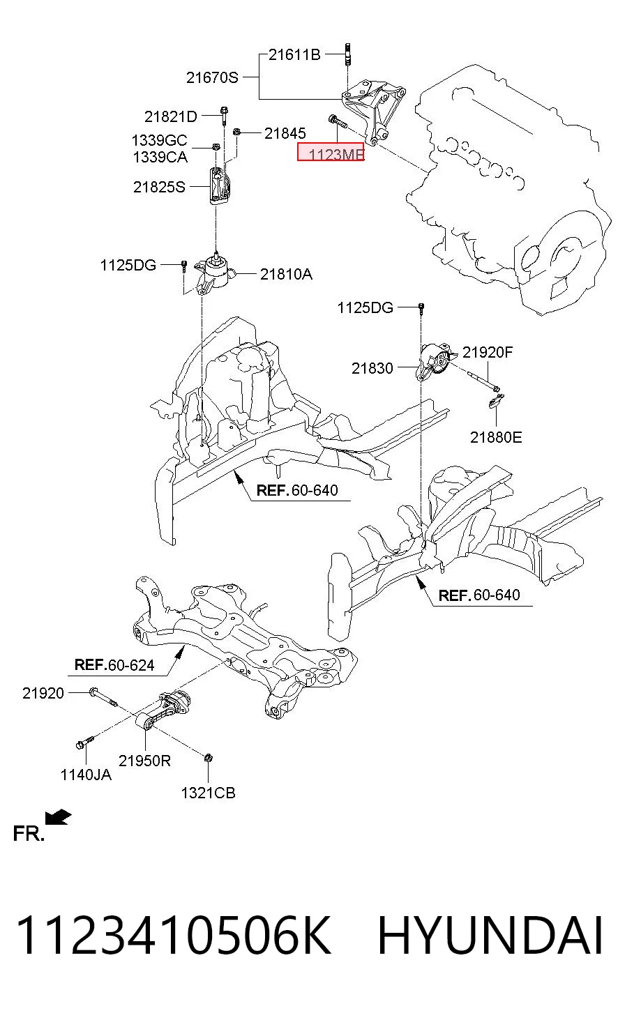 1123410506K Hyundai/Kia 