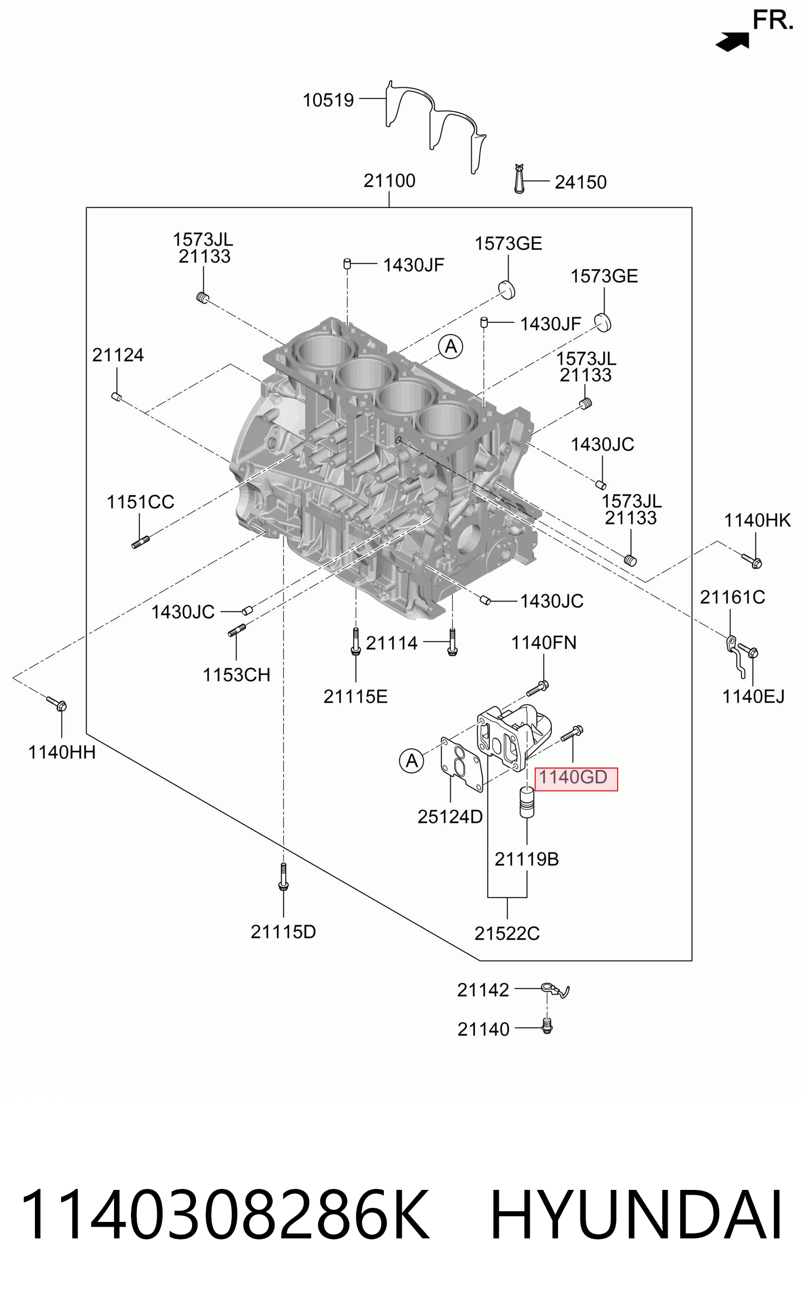 1140308286K Hyundai/Kia 