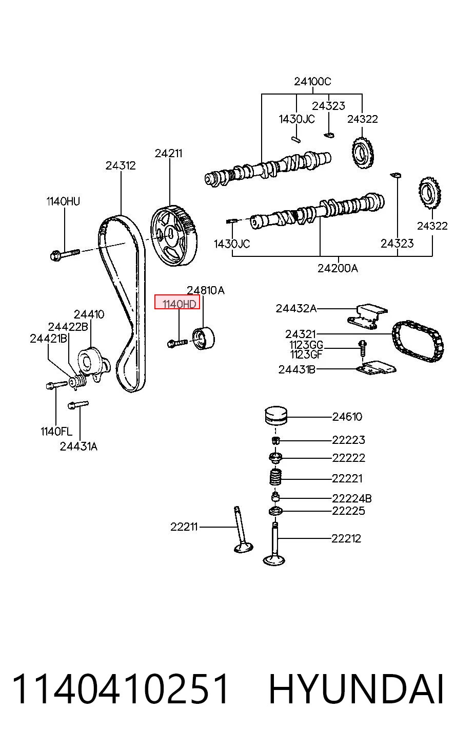 1140410251 Hyundai/Kia 