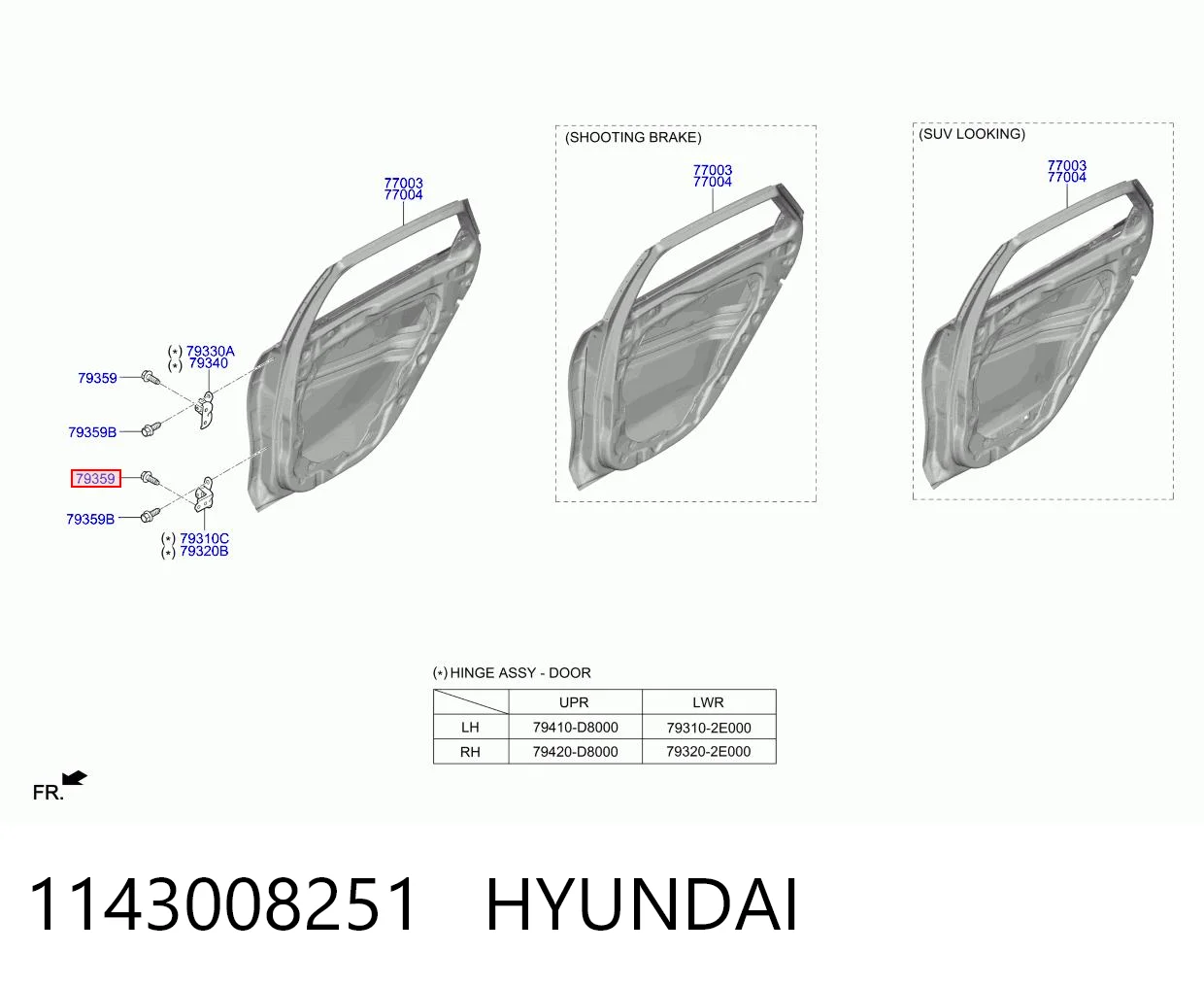 1143008251 Hyundai/Kia 