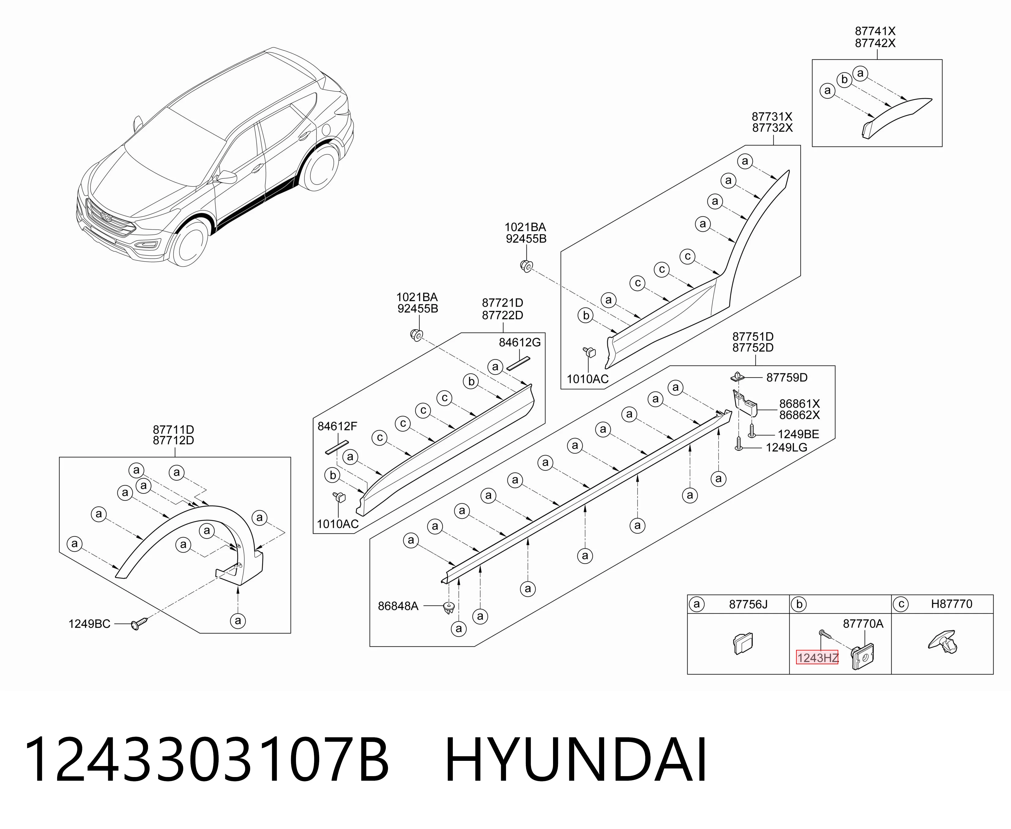 1243303107B Hyundai/Kia 