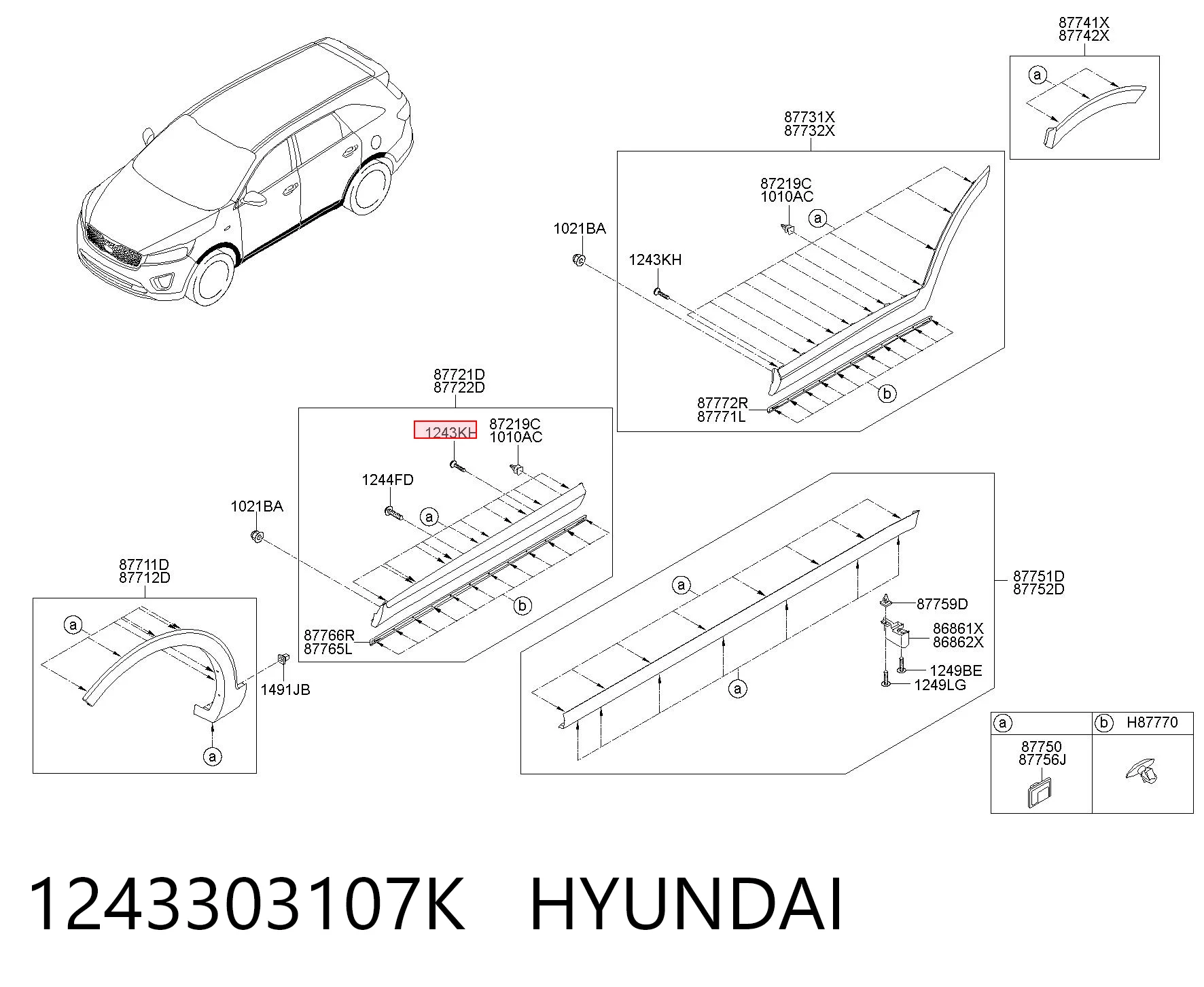 1243303107K Hyundai/Kia 