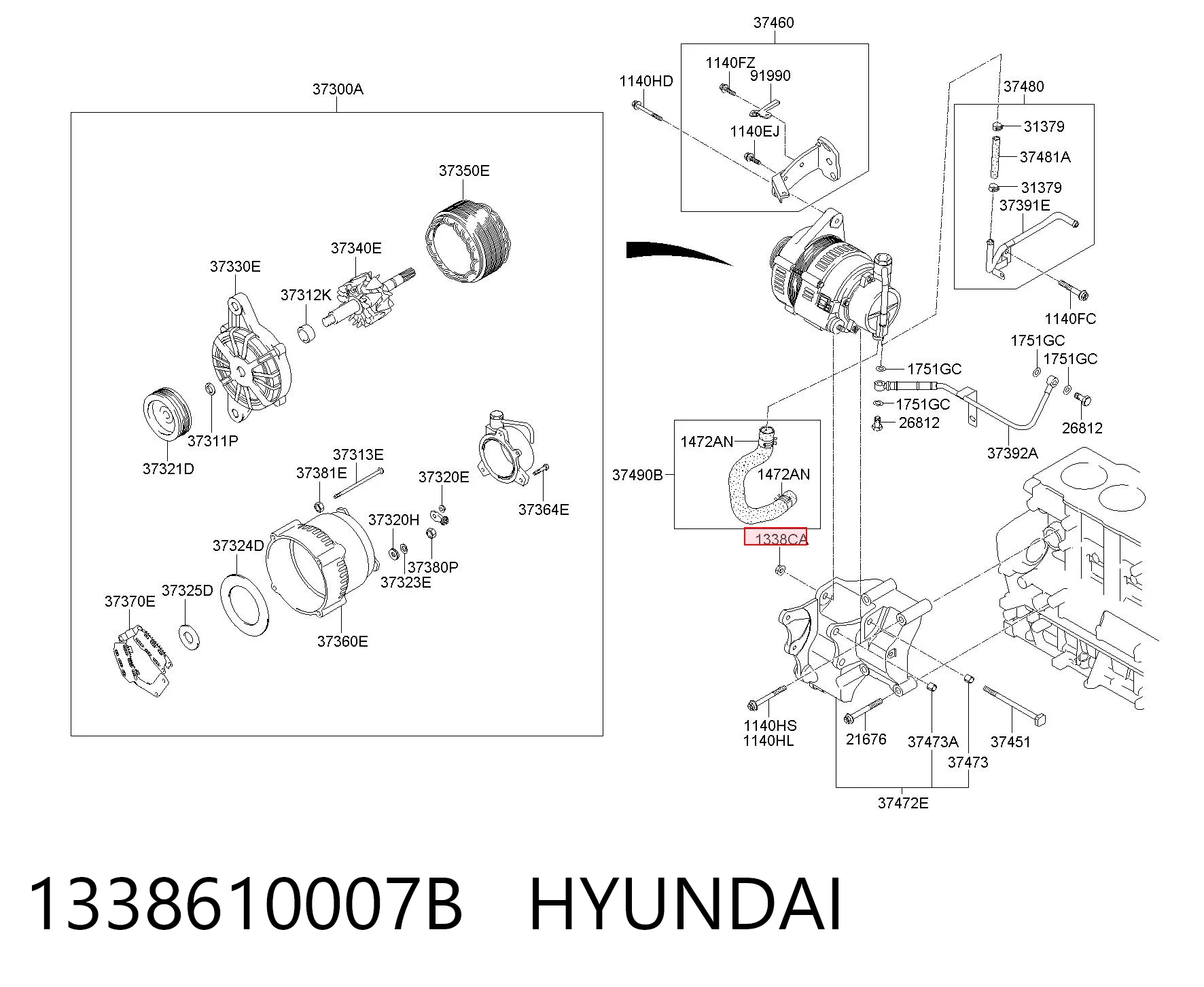 1338610007B Hyundai/Kia 