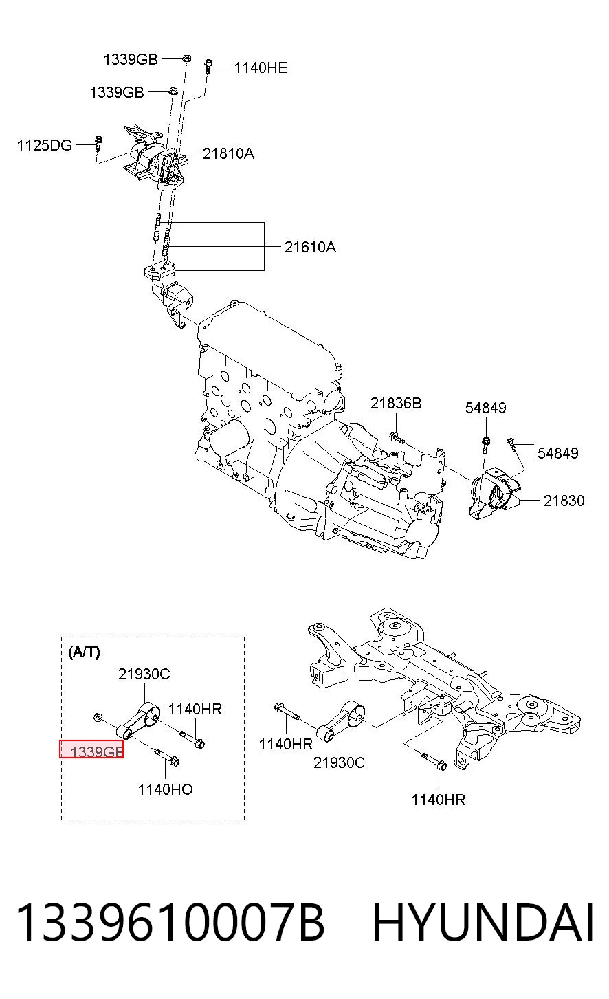 1339610007B Hyundai/Kia 