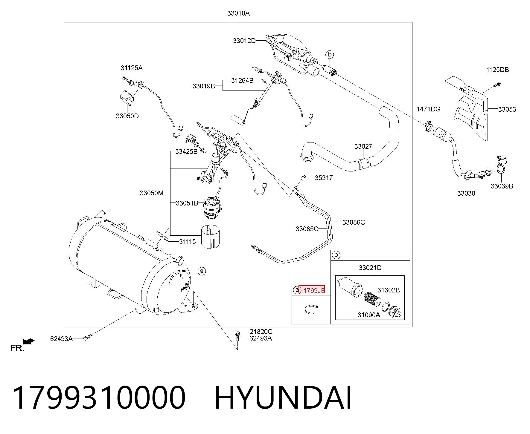 1799310000 Hyundai/Kia 