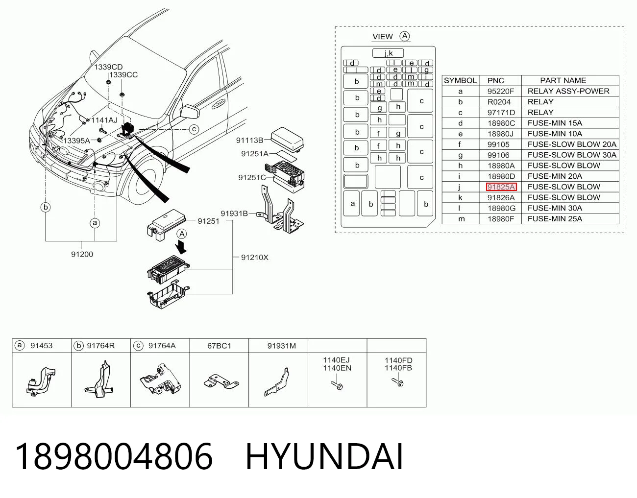 1898004806 Hyundai/Kia