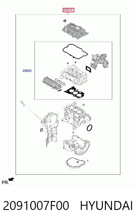 2091007F00 Hyundai/Kia