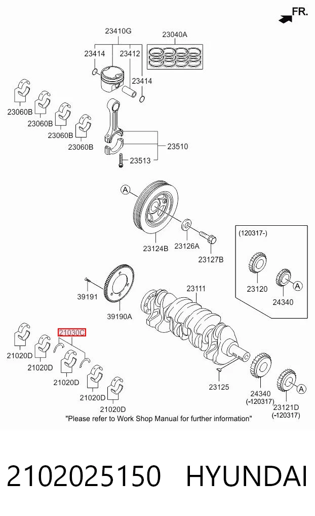 Півмісяць півкільце завзяте розбігу коленвала Chrysler 2102025150 ціна, від 4.22 USD