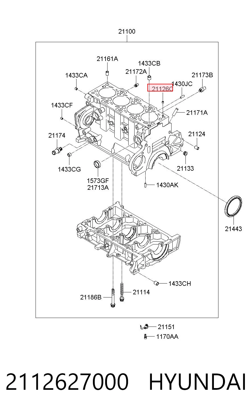 2112627000 Hyundai/Kia